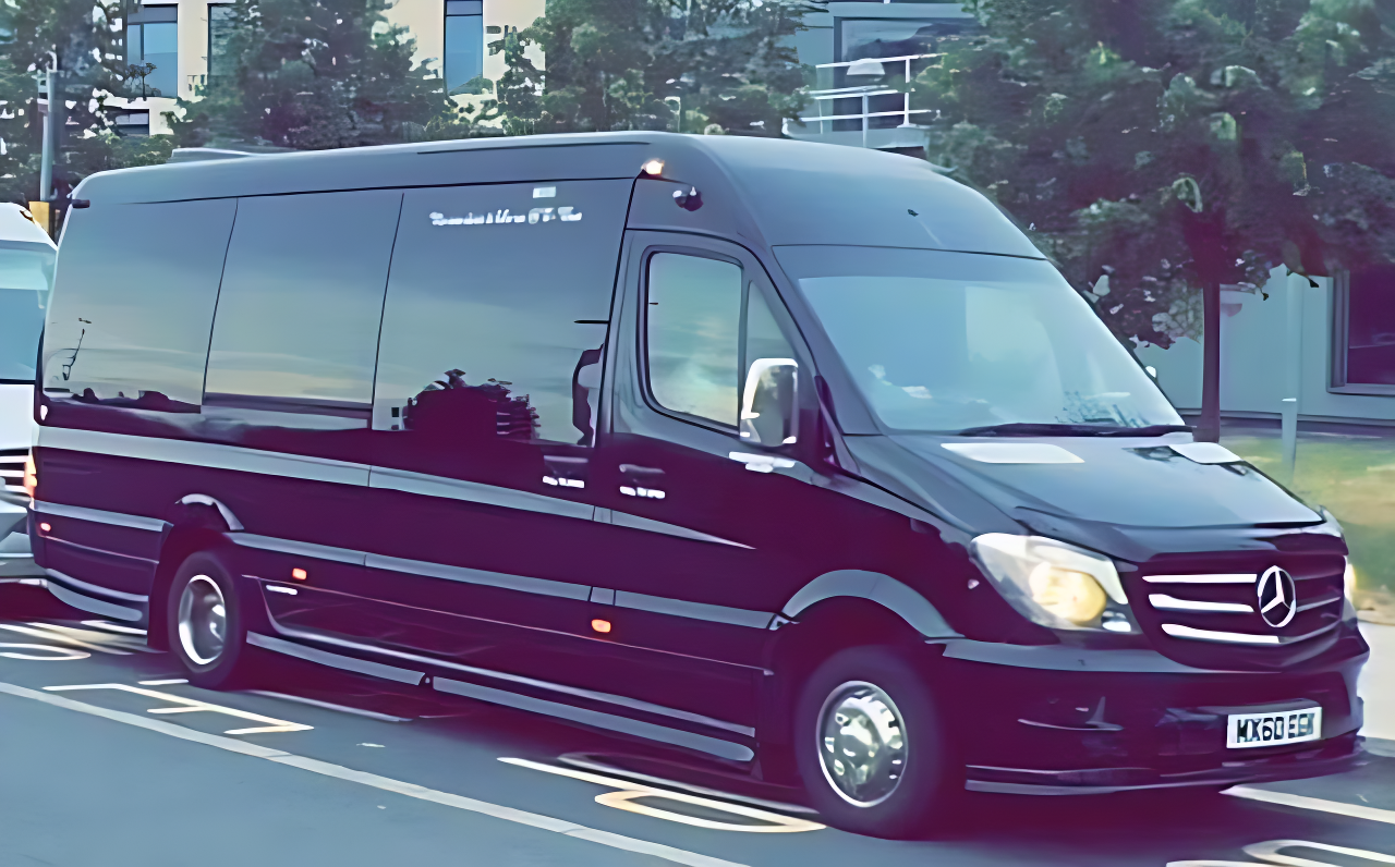 Fleet lineup of minibuses and coaches
